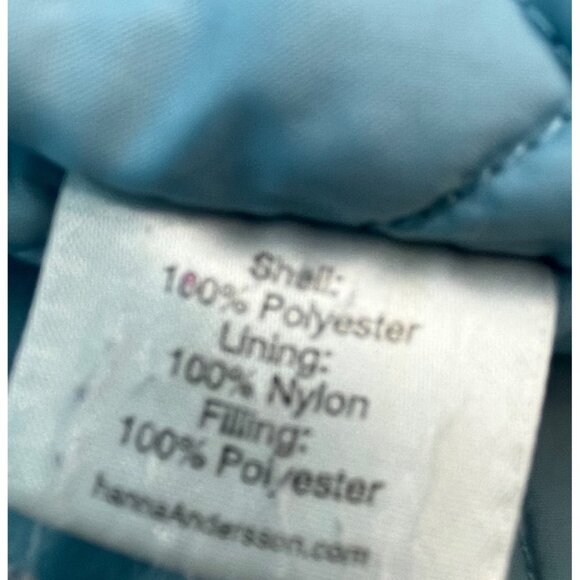 Hanna Andersson SIZE 120 6 7 Paisley White Blue Red Yellow Jacket Coat - Picture 10 of 12